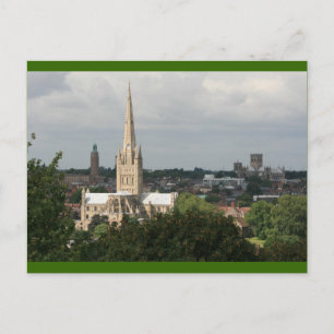 Norwich Cathedrals. Postkarte