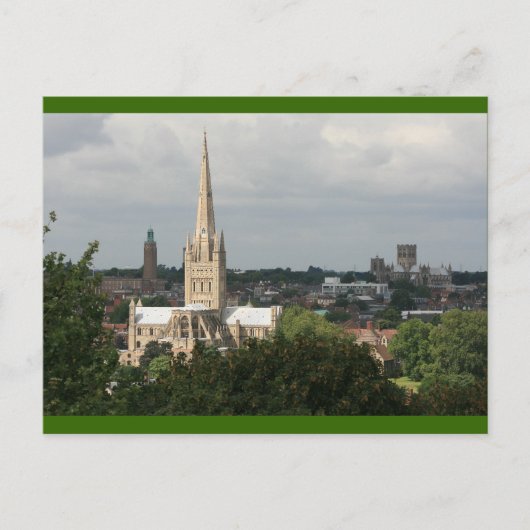 Norwich Cathedrals. Postkarte (Vorderseite)