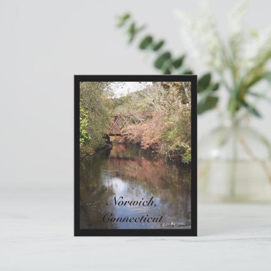 Norwich, Ct. Postkarte (Stehend Vorderseite)
