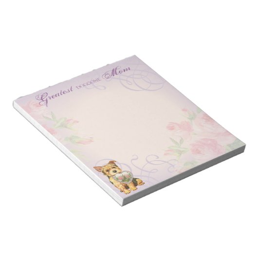 Norwich Heart Mama Notizblock (angewinkelt)