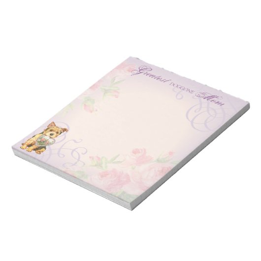 Norwich Heart Mama Notizblock (Rotiert)