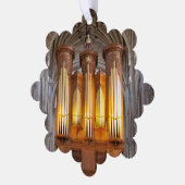 Norwich Kathedrale Orgel Ornament Karte (Linke Ecke)