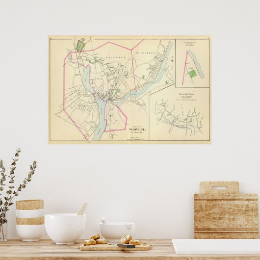 Norwich Poster (Küche)