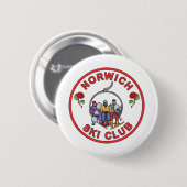 Norwich Ski Club Button (Vorne & Hinten)