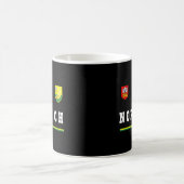 Norwich Sportssoccer Jersey Flag Football Kaffeetasse (Mittel)