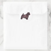 Norwich Terrier BESTE FREUNDIN Sticker (Tasche)