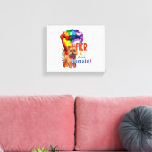 Norwich Terrier dog Leinwanddruck (Insitu (Wohnzimmer))