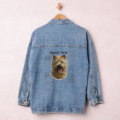 Norwich Terrier History Design Jeansjacke (Hangar)