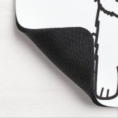 Norwich-Terrier-HundeCartoon Mousepad (Ecke)