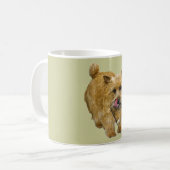 Norwich Terrier Kaffeetasse (Vorderseite Links)