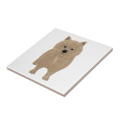 Norwich Terrier Keramik Tile Fliese (Seite)