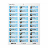 Norwich Terrier KiniArt Labels (Vorne)