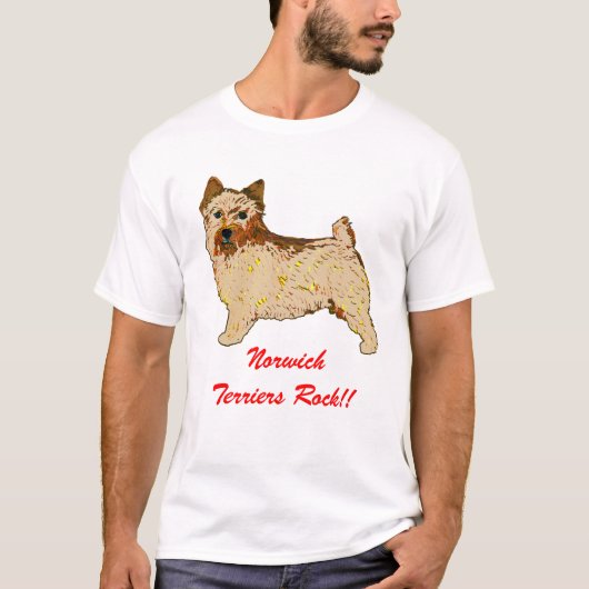 Norwich-Terrier - Körper verlassen T-Shirt (Vorderseite)