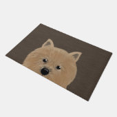 Norwich Terrier Large Doormat Fußmatte (Schrägansicht)