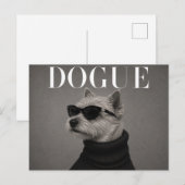 Norwich Terrier Luxus-Moderedaktion Postkarte (Vorne/Hinten)