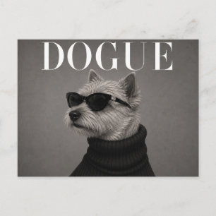 Norwich Terrier Luxus-Moderedaktion Postkarte