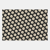 Norwich Terrier Malerei Niedlich Original Haustier Geschenkpapier Set (Vorderseite 3)