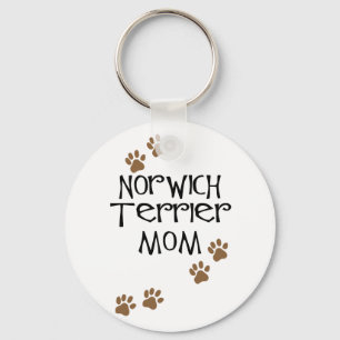 Norwich-Terrier-Mama für Schlüsselanhänger