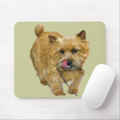 Norwich Terrier Mousepad (Mit Mouse)