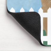 Norwich Terrier Mousepad (Ecke)
