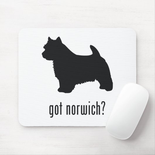 Norwich Terrier Mousepad (Mit Mouse)
