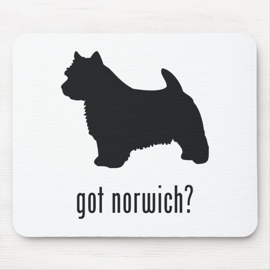 Norwich Terrier Mousepad (Vorne)