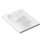 Norwich Terrier Notizblock (angewinkelt)