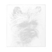 Norwich Terrier Notizblock (Vorderseite)