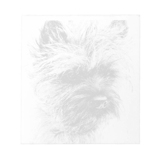 Norwich Terrier Notizblock (Vorderseite)