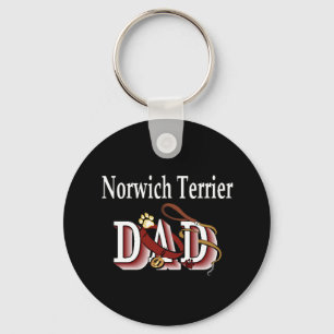 Norwich Terrier Papa Schlüsselanhänger