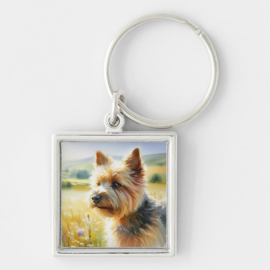 Norwich Terrier Schlüsselanhänger (Vorne)