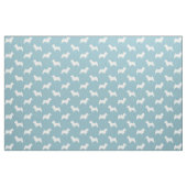 Norwich-Terrier-Silhouette Stoff (Fat Quarter (45,7 x 55,9 cm))