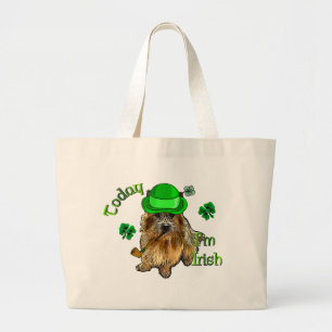 Norwich Terrier St. Patricks Jumbo Stoffbeutel