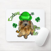 Norwich Terrier St Patricks Mousepad (Mit Mouse)