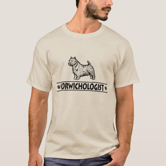 Norwich Terrier T-Shirt (Vorderseite)