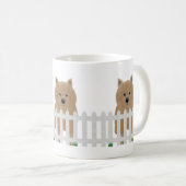 Norwich Terrier Tasse (VorderseiteRechts)