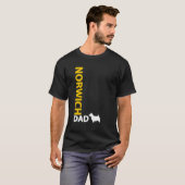 Norwich-Terrier-Vater T-Shirt (Vorne ganz)
