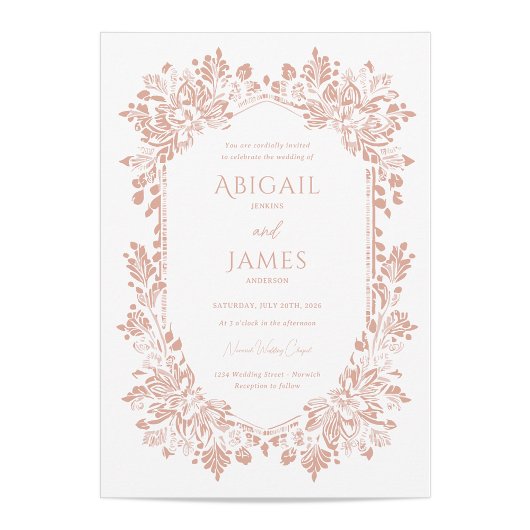 Norwich Wedding Einladung