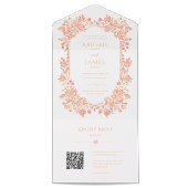 Norwich Wedding Einladung mit RSVP Card