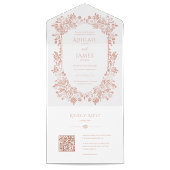 Norwich Wedding Einladung mit RSVP Card