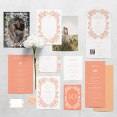 Norwich Wedding Einladung mit RSVP Card