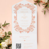 Norwich Wedding Einladung mit RSVP Card