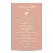 Norwich Wedding Program
