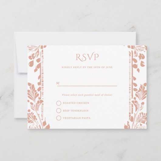 Norwich Wedding RSVP Cards (Vorderseite)