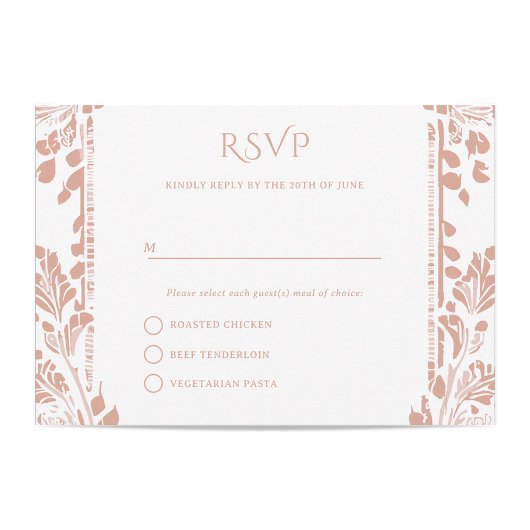Norwich Wedding RSVP Cards