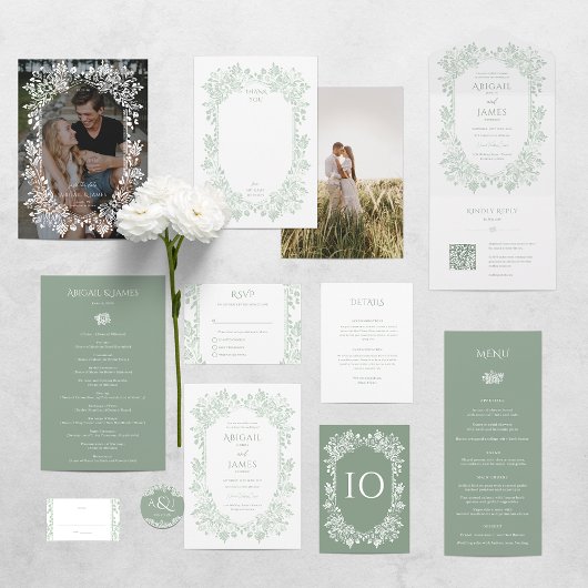 Norwich Wedding RSVP Cards