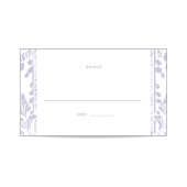 Norwich Wedding Table Platzkarte