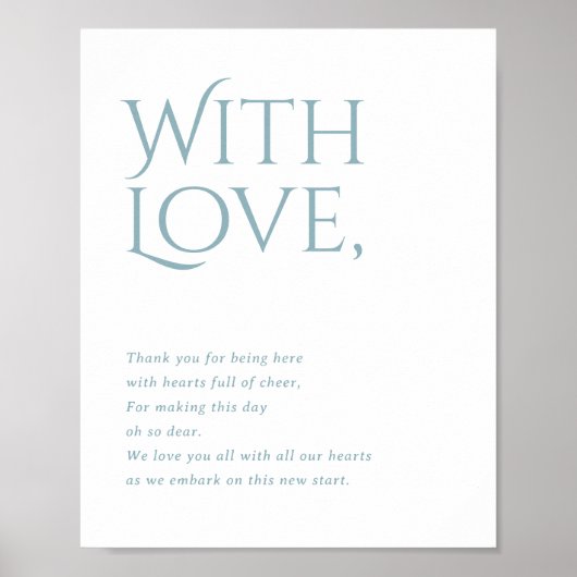 Norwich Wedding Vielen Dank für Ihre Teilnahme an Poster (Vorne)