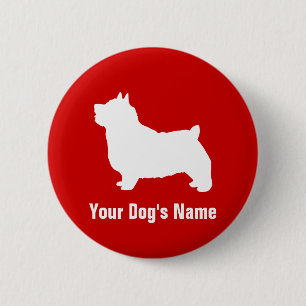 Norwiwich Terrier ノ チ ・ リ リ テ ア Button