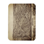 Norwood, MA Vintag Map 1882 Magnet (Vertikal)